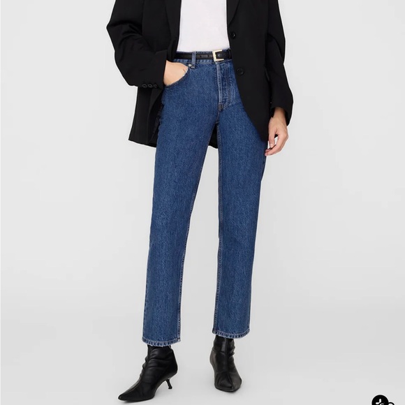 ANINE BING WOMENS BLACK HILDA HEELED BOOYS SIZE 38/ 8 INCLUDES BOX & DUSTBAG - Picture 8 of 9